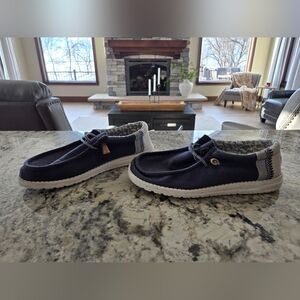 Hey Dude! Navy Slip-On Shoes